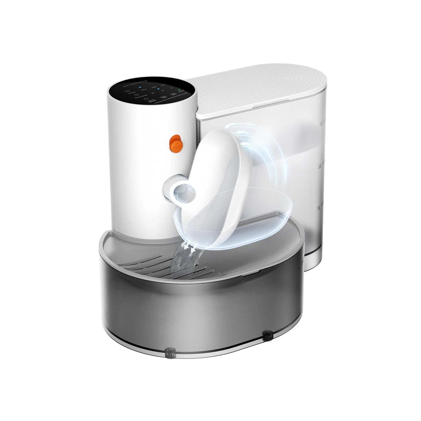 1Pcs Dog and Cat Drinking Fountain Pour-Type Automatic Pet Water Dispensers Rechargeable Automatic Pet Water Fountains Safe